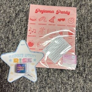 Bundle of Sleepover Party Games Dice and‎ Bingo